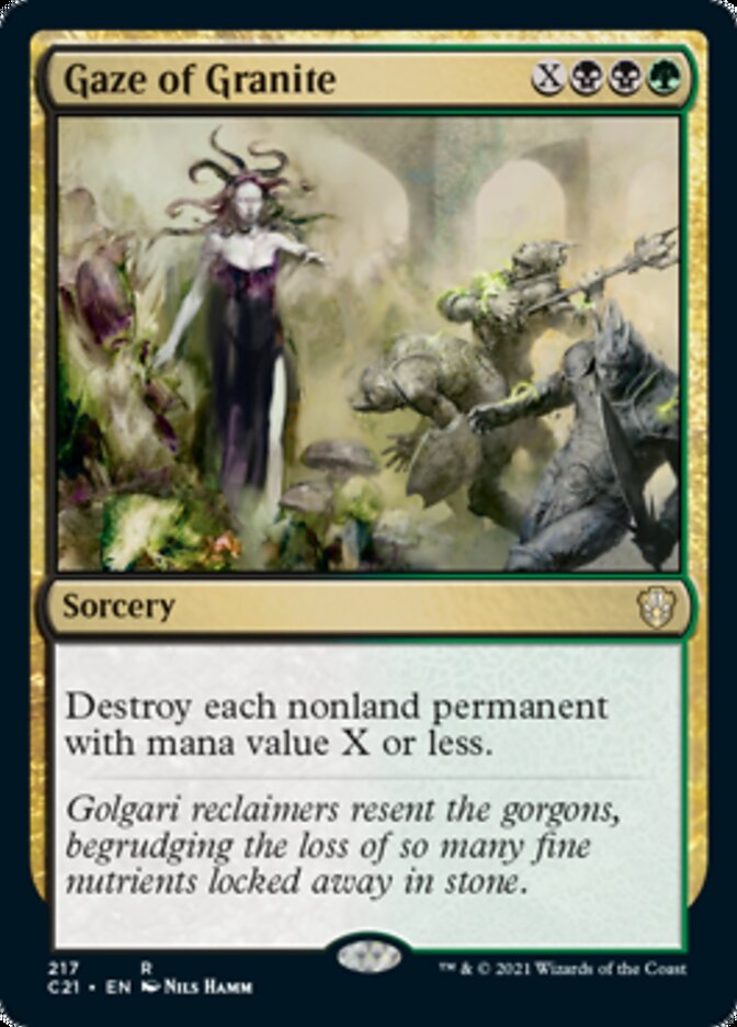 Gaze of Granite [Commander 2021] | Odin's Place