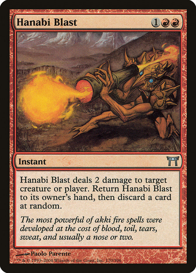 Hanabi Blast (170) [Champions of Kamigawa] | Odin's Place