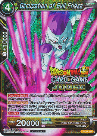 Occupation of Evil Frieza (P-018) [Judge Promotion Cards] | Odin's Place