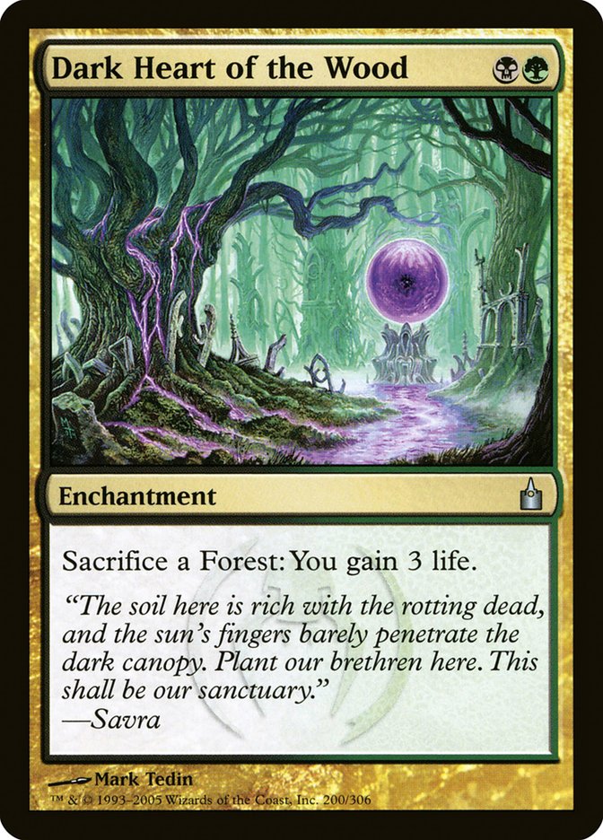 Dark Heart of the Wood (200) [Ravnica: City of Guilds] | Odin's Place