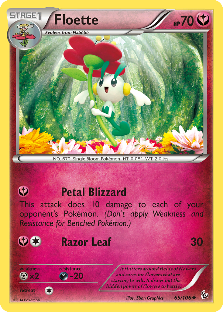 Floette (65/106) [XY: Flashfire] | Odin's Place