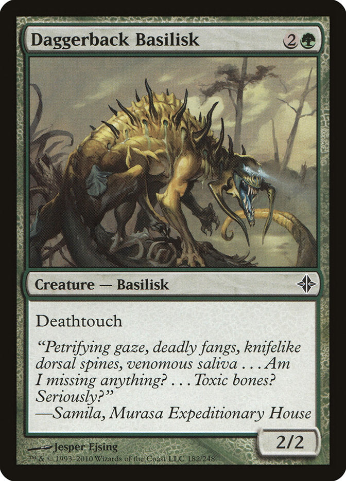 Daggerback Basilisk (182) [Rise of the Eldrazi] | Odin's Place