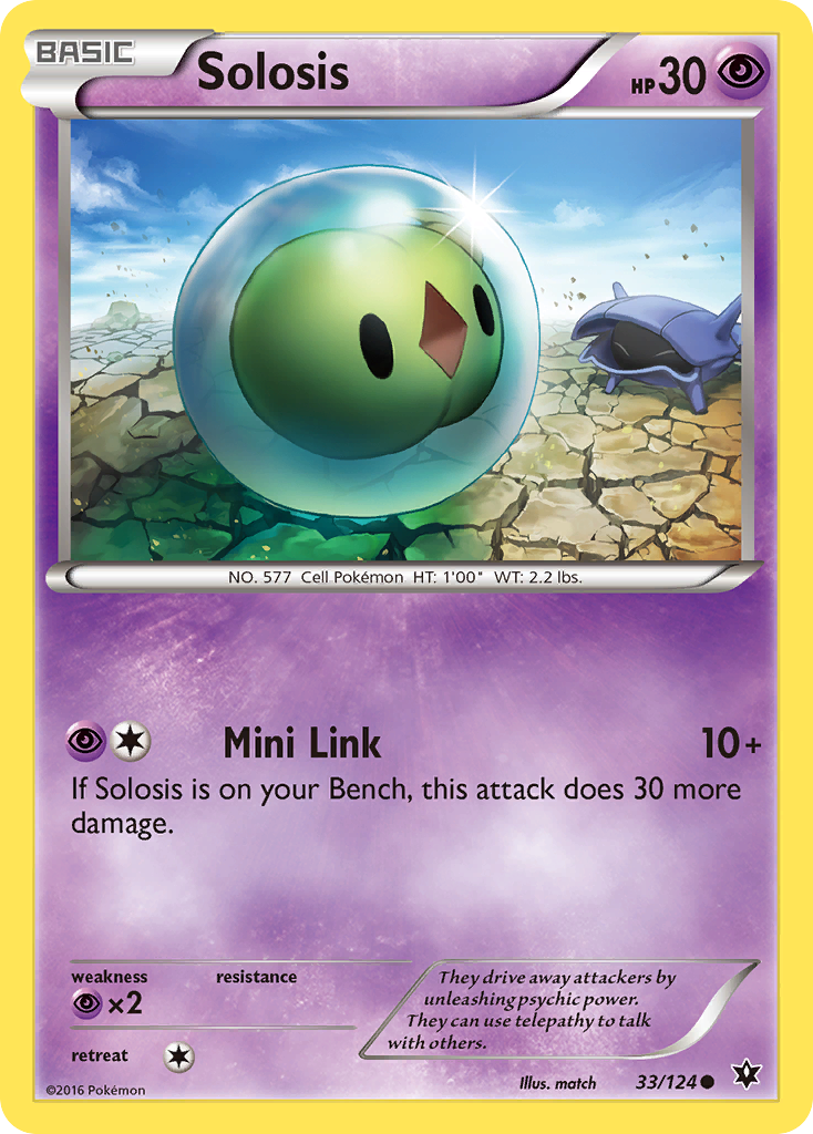 Solosis (33/124) [XY: Fates Collide] | Odin's Place