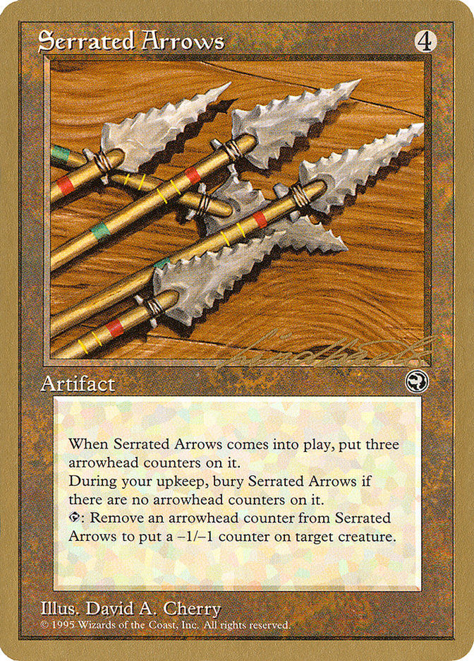 Serrated Arrows (Leon Lindback) [Pro Tour Collector Set] | Odin's Place