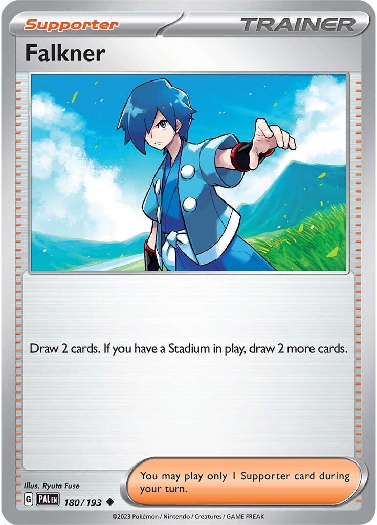 Falkner (180/193) [Scarlet & Violet: Paldea Evolved] | Odin's Place