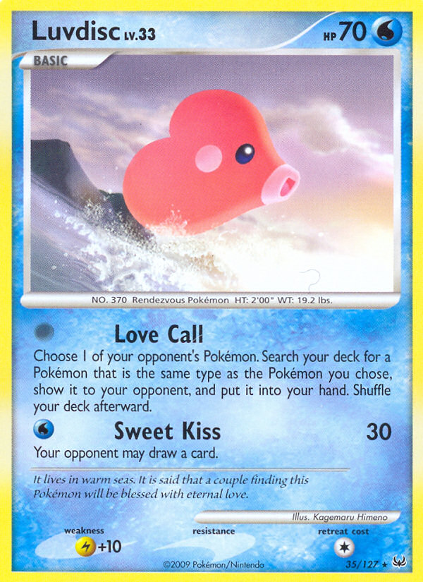 Luvdisc (35/127) [Platinum: Base Set] | Odin's Place