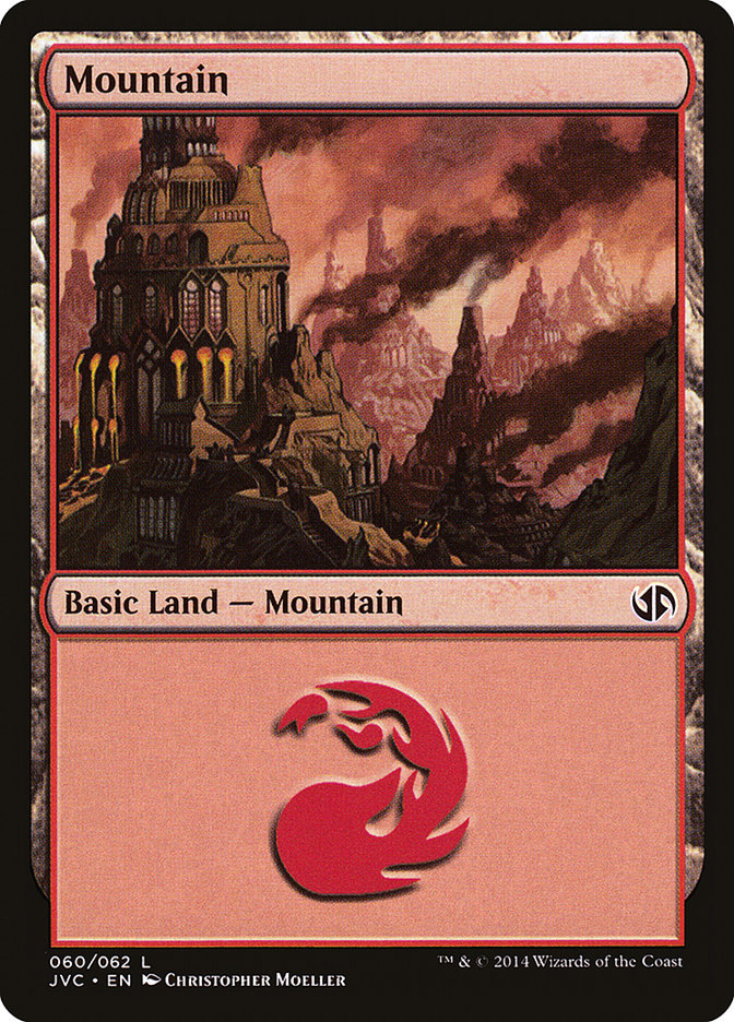 Mountain (60) [Duel Decks Anthology] | Odin's Place