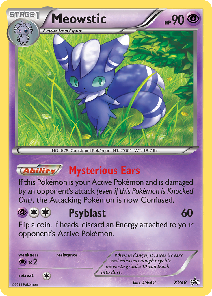 Meowstic (XY48) [XY: Black Star Promos] | Odin's Place