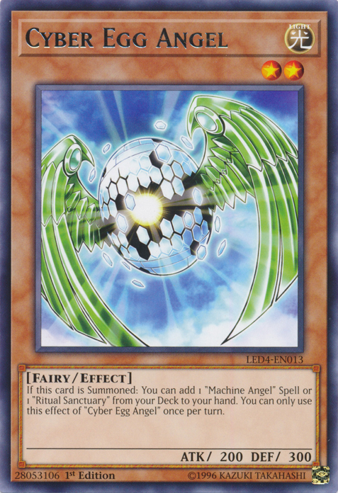 Cyber Egg Angel [LED4-EN013] Rare | Odin's Place