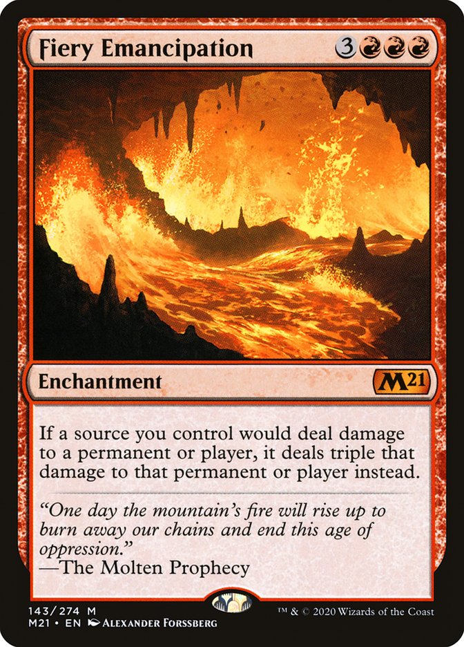 Fiery Emancipation [Core Set 2021] | Odin's Place