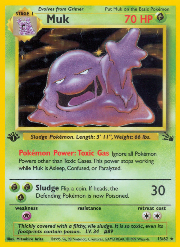 Muk (13/62) [Fossil 1st Edition] | Odin's Place