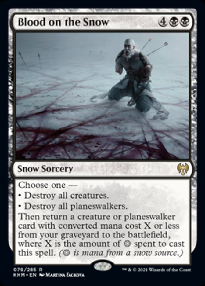 Blood on the Snow [Kaldheim] | Odin's Place