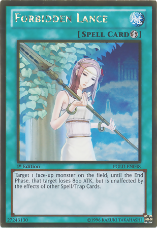 Forbidden Lance [PGLD-EN048] Gold Rare | Odin's Place