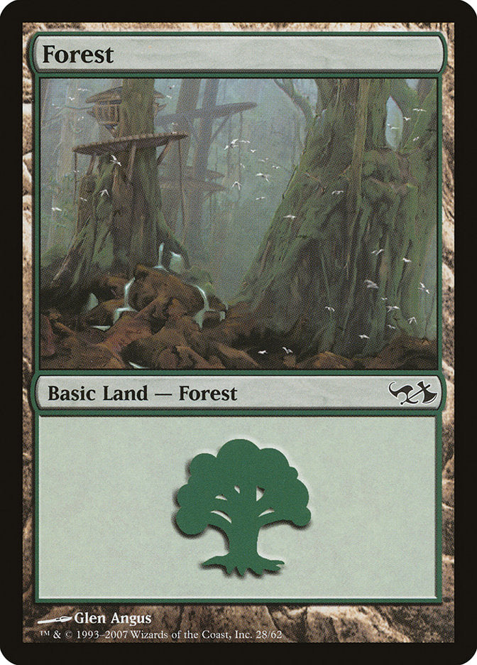 Forest (28) [Duel Decks: Elves vs. Goblins] | Odin's Place