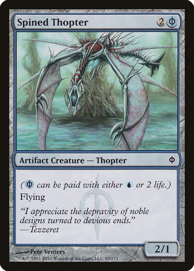 Spined Thopter (45) [New Phyrexia] | Odin's Place