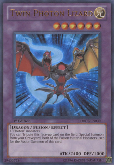 Twin Photon Lizard [ORCS-EN039] Ultra Rare | Odin's Place
