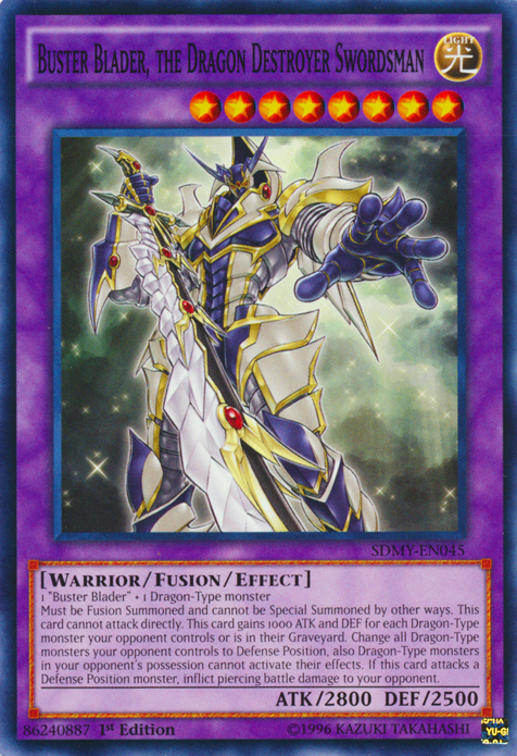 Buster Blader, the Dragon Destroyer Swordsman [SDMY-EN045] Common | Odin's Place