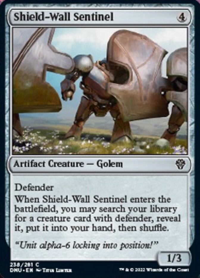 Shield-Wall Sentinel [Dominaria United] | Odin's Place