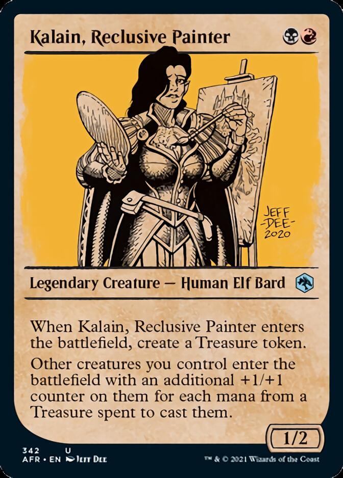 Kalain, Reclusive Painter (Showcase) [Dungeons & Dragons: Adventures in the Forgotten Realms] | Odin's Place