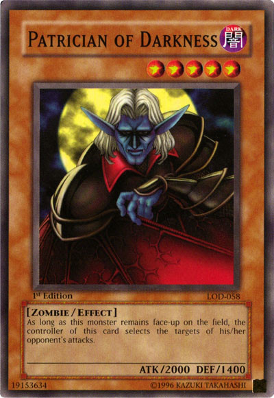 Patrician of Darkness [LOD-058] Common | Odin's Place