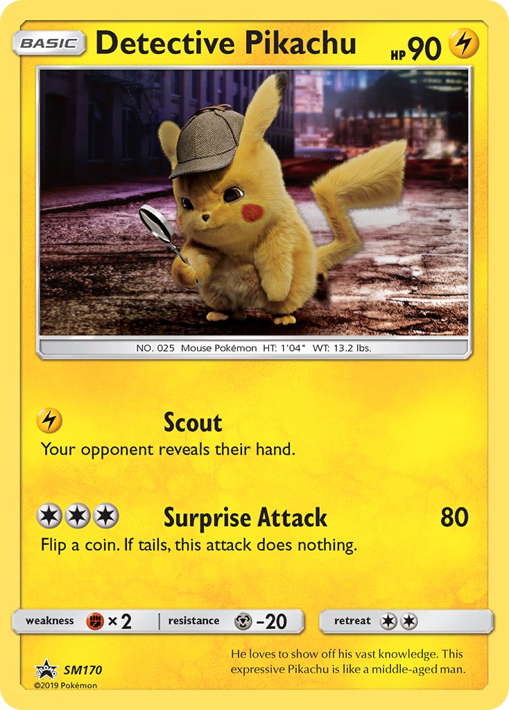 Detective Pikachu (SM170) [Sun & Moon: Black Star Promos] | Odin's Place