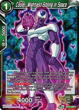 Cooler, Mightiest Sibling in Space (BT17-069) [Ultimate Squad] | Odin's Place