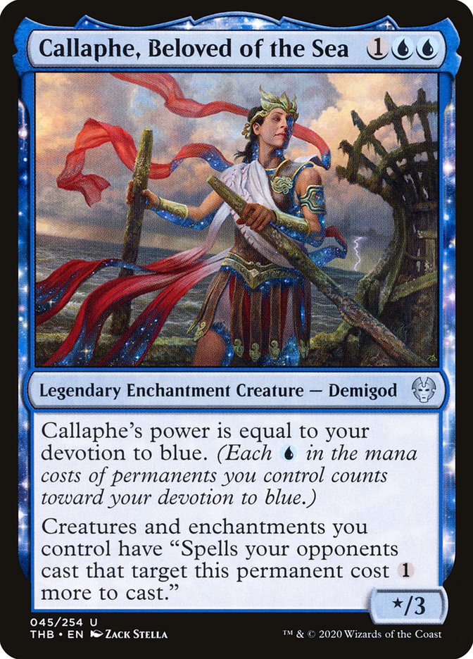 Callaphe, Beloved of the Sea [Theros Beyond Death] | Odin's Place