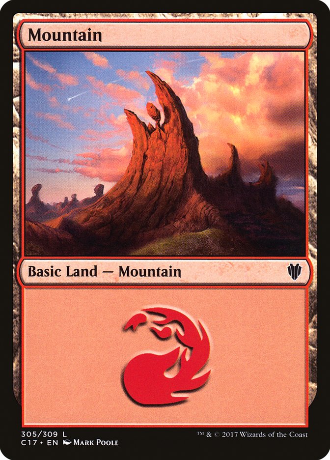 Mountain (305) [Commander 2017] | Odin's Place