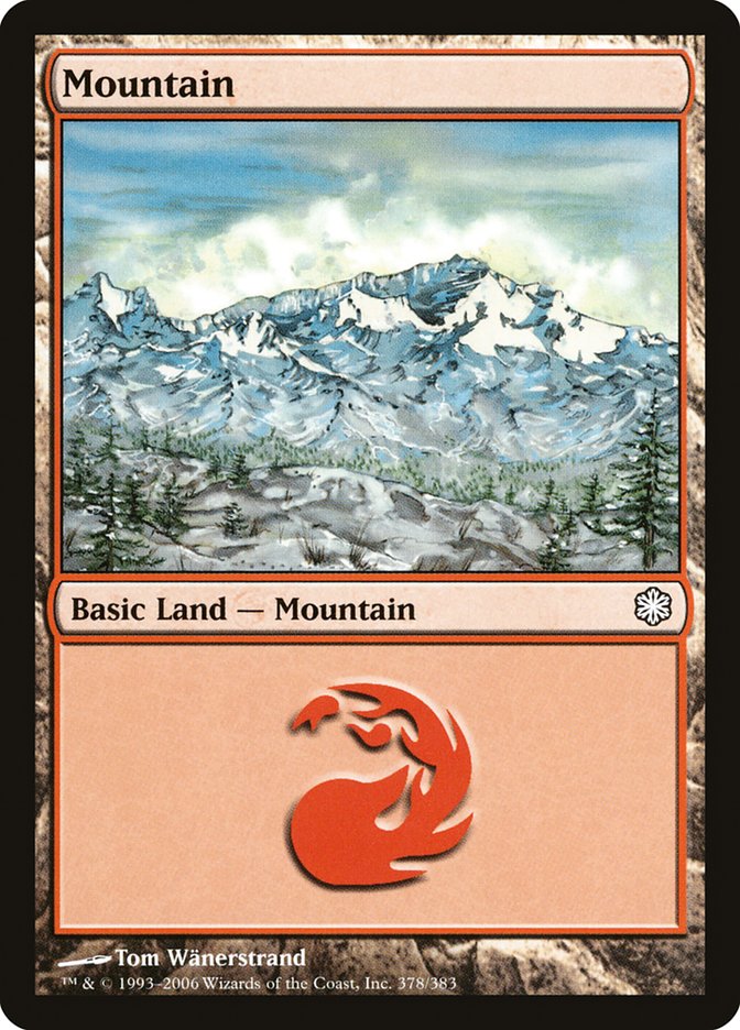 Mountain (378) [Coldsnap Theme Decks] | Odin's Place