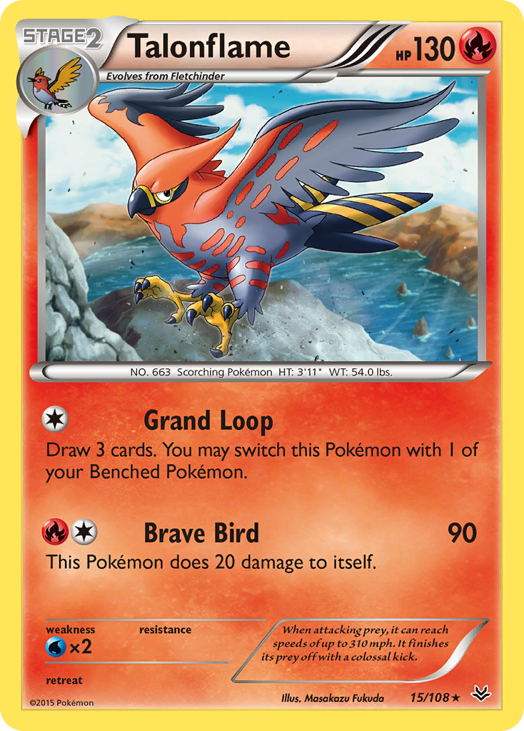 Talonflame (15/108) [XY: Roaring Skies] | Odin's Place