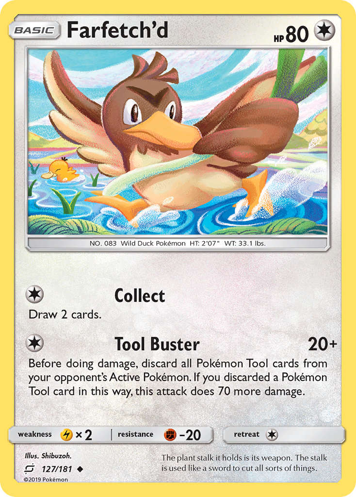 Farfetch'd (127/181) [Sun & Moon: Team Up] | Odin's Place