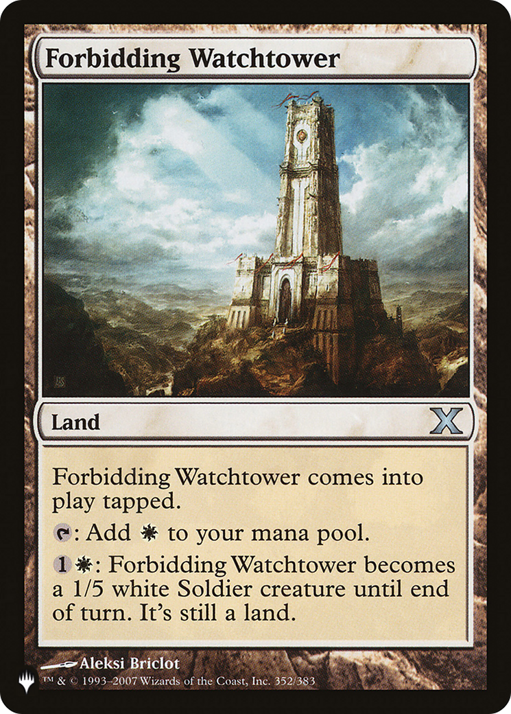 Forbidding Watchtower [The List] | Odin's Place