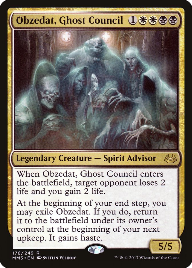 Obzedat, Ghost Council (176) [Modern Masters 2017] | Odin's Place