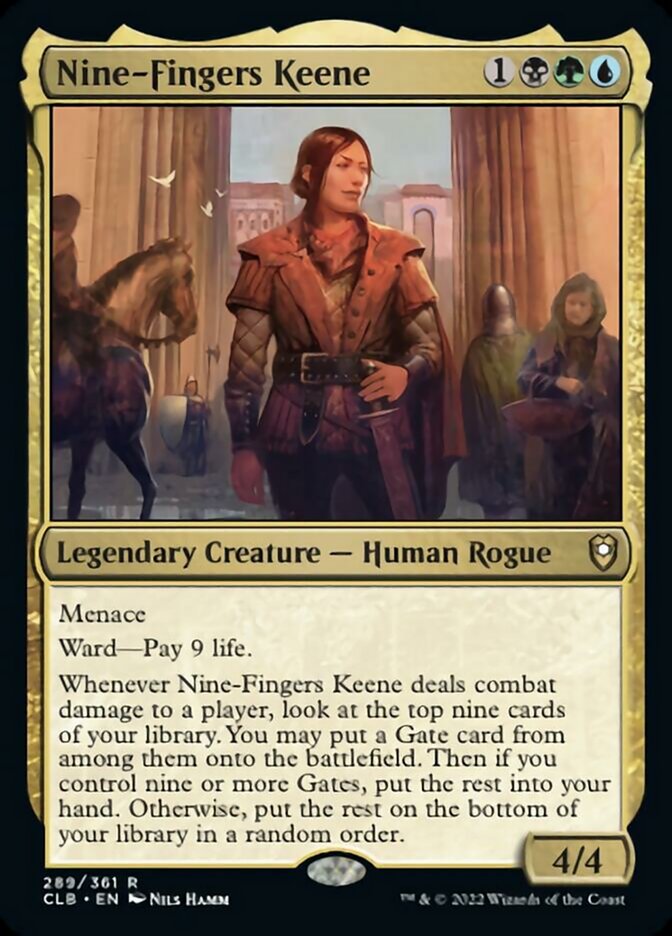 Nine-Fingers Keene [Commander Legends: Battle for Baldur's Gate] | Odin's Place