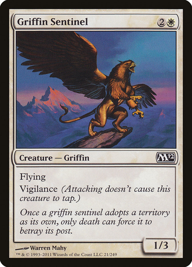 Griffin Sentinel (21) [Magic 2012] | Odin's Place