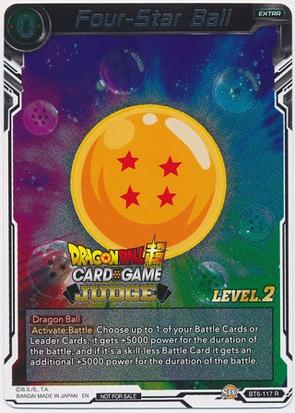 Four-Star Ball (Level 2) (BT6-117) [Judge Promotion Cards] | Odin's Place
