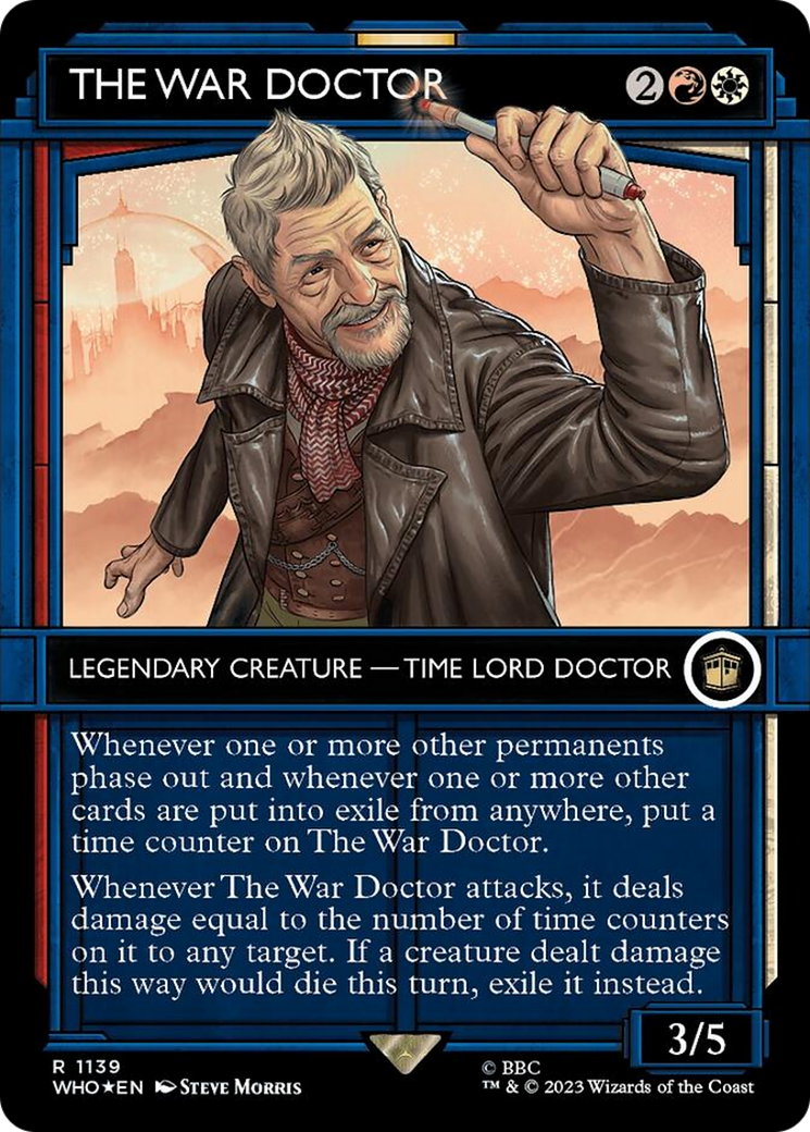 The War Doctor (Showcase) (Surge Foil) [Doctor Who] | Odin's Place