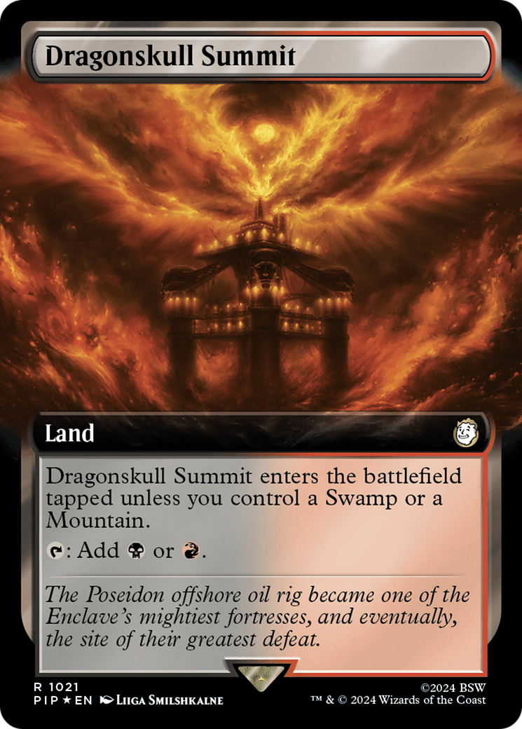 Dragonskull Summit (Extended Art) (Surge Foil) [Fallout] | Odin's Place