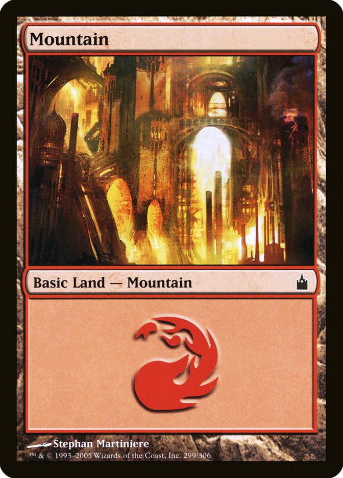 Mountain (299) [Ravnica: City of Guilds] | Odin's Place