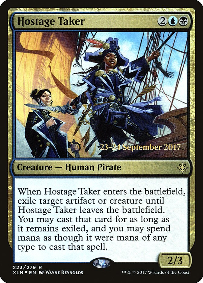 Hostage Taker (223) [Ixalan Prerelease Promos] | Odin's Place