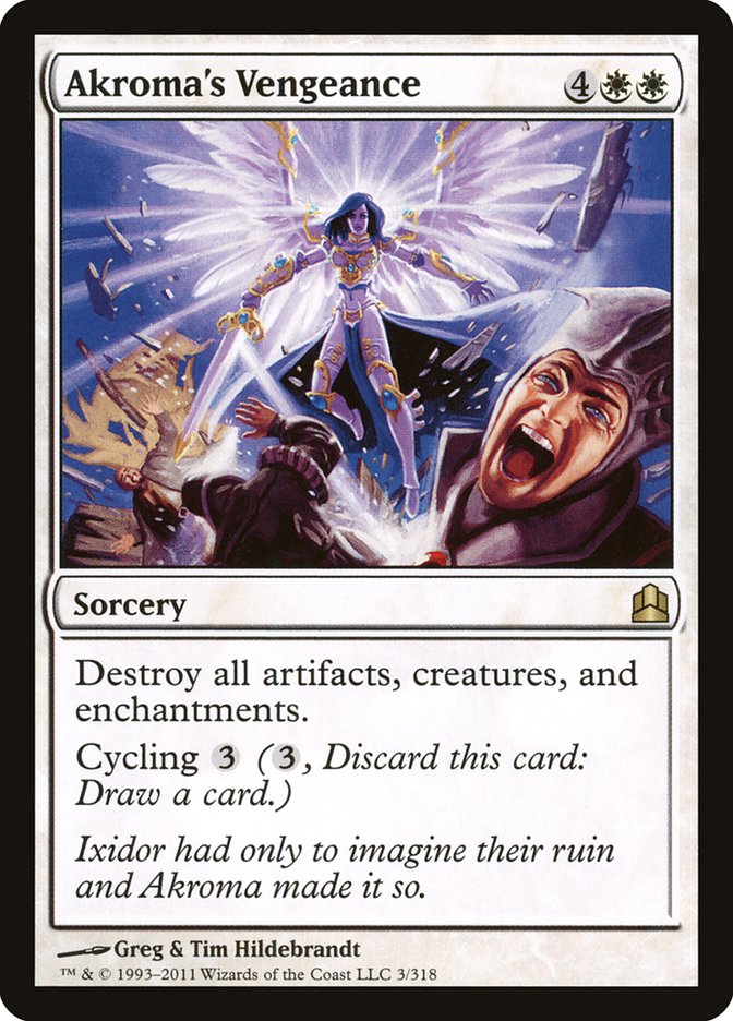 Akroma's Vengeance (3) [Commander 2011] | Odin's Place