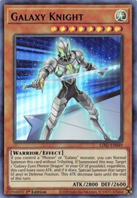Galaxy Knight (Blue) [LDS2-EN049] Ultra Rare | Odin's Place