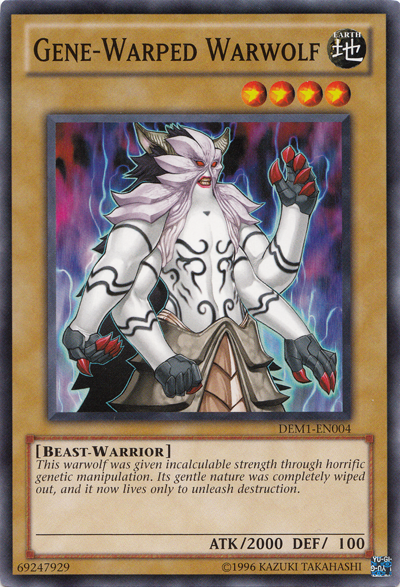 Gene-Warped Warwolf [DEM1-EN004] Common | Odin's Place