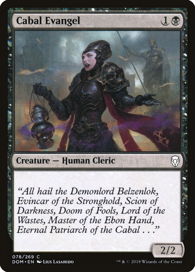Cabal Evangel (78) [Dominaria] | Odin's Place