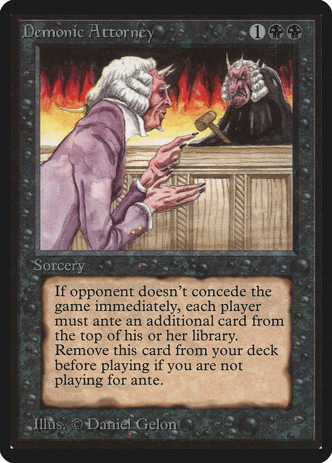 Demonic Attorney (103) [Beta Edition] | Odin's Place