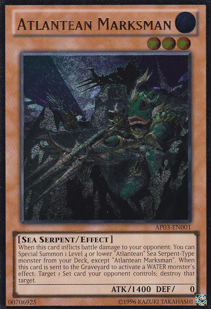 Atlantean Marksman [AP03-EN001] Ultimate Rare | Odin's Place