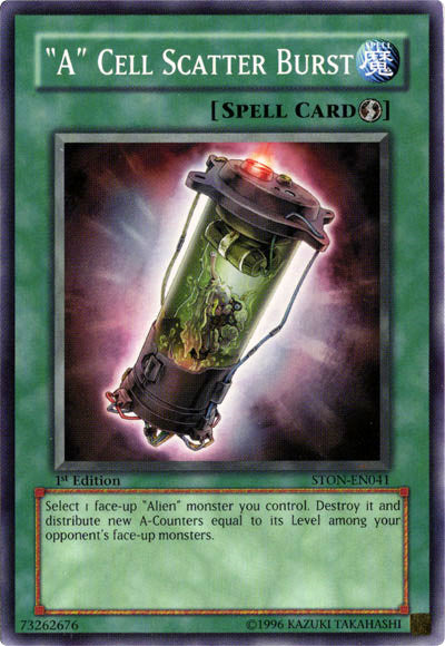"A" Cell Scatter Burst [STON-EN041] Common | Odin's Place