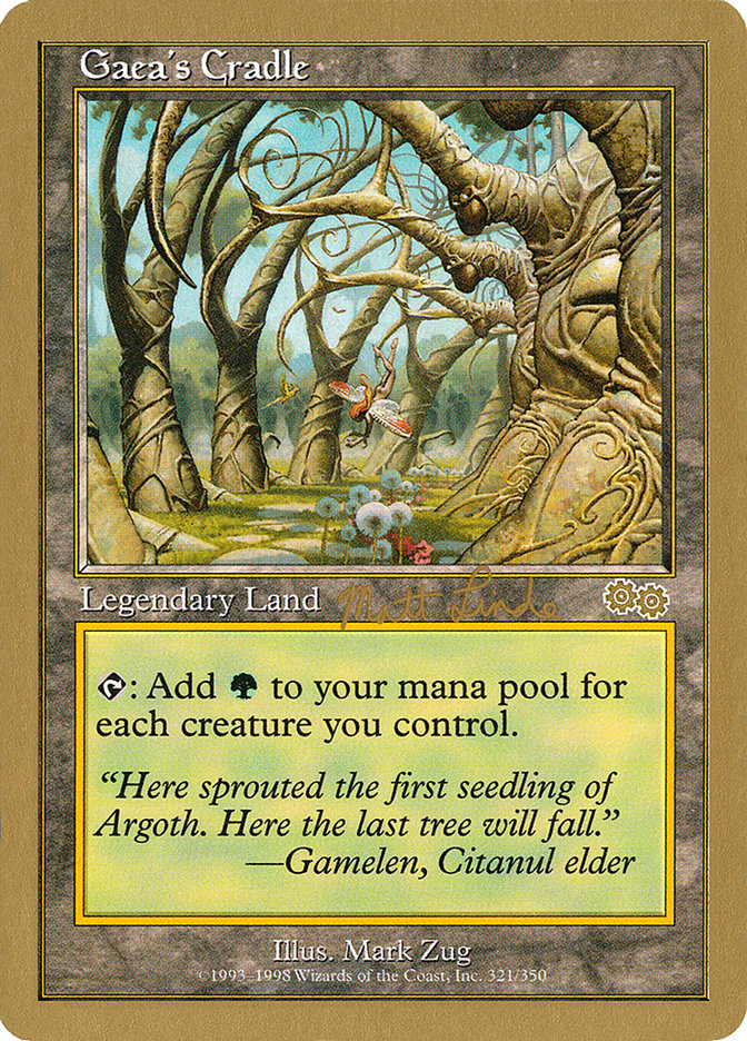 Gaea's Cradle (Matt Linde) [World Championship Decks 1999] | Odin's Place