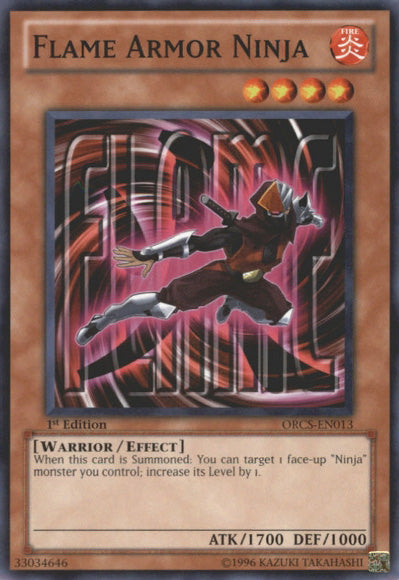 Flame Armor Ninja [ORCS-EN013] Common | Odin's Place