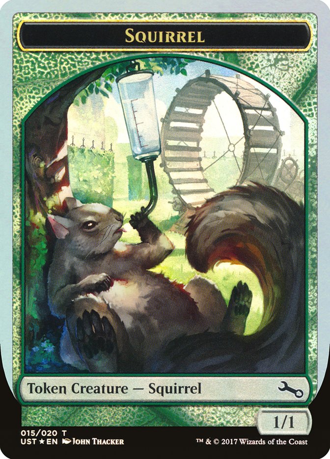 Squirrel Token (15) [Unstable Tokens] | Odin's Place